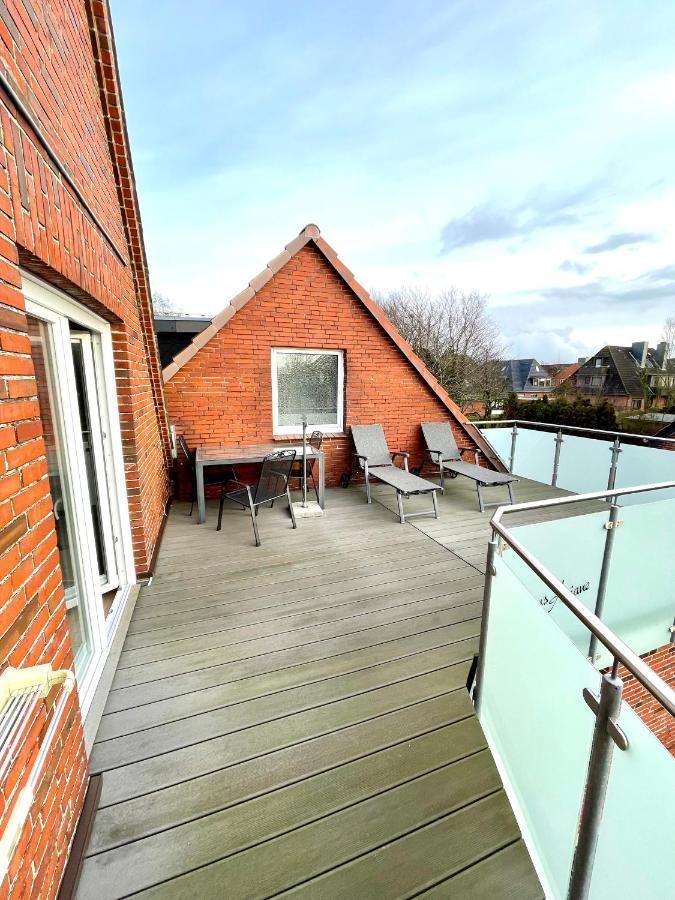 Haus Nordseeschatz Appartement 14 Sonnendeck Busum Bagian luar foto