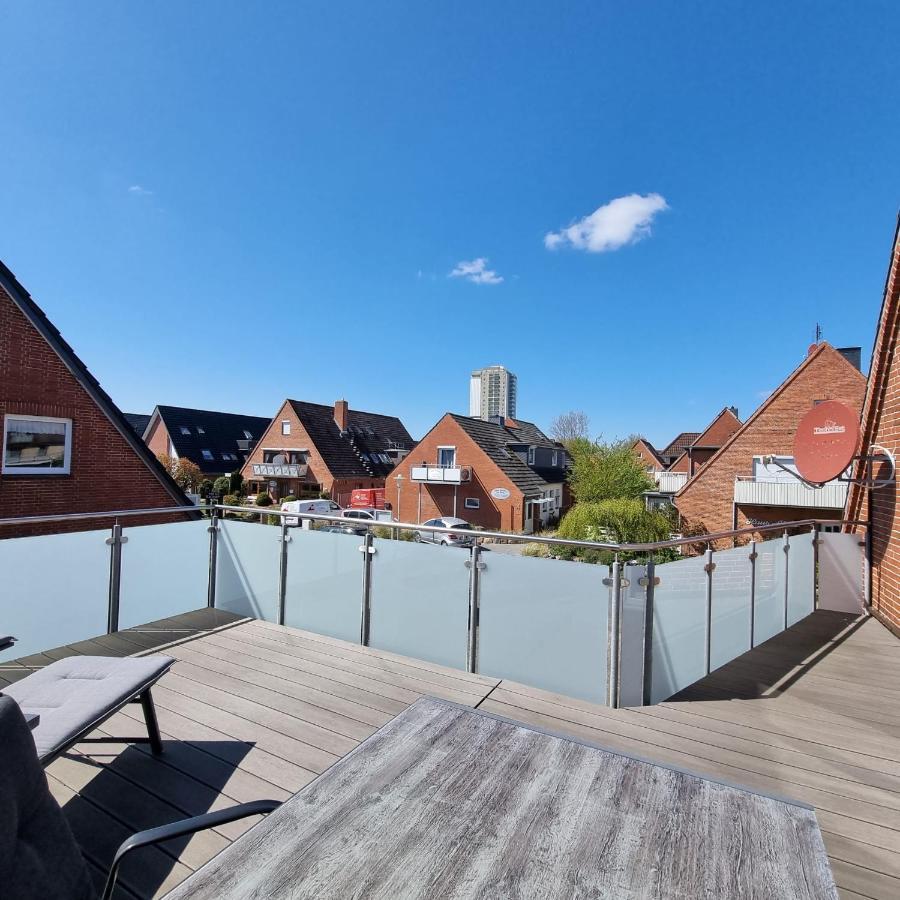 Haus Nordseeschatz Appartement 14 Sonnendeck Busum Bagian luar foto