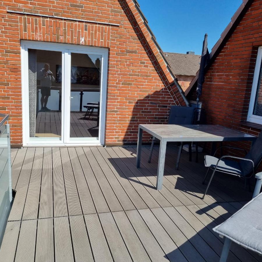 Haus Nordseeschatz Appartement 14 Sonnendeck Busum Bagian luar foto